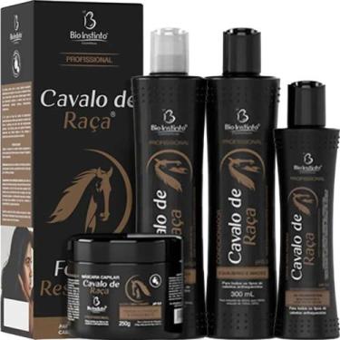 Imagem de Bio Instinto Cavalo de Raça - Kit Força e Resistência Cabelos Enfraque