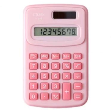 Imagem de Calculadora de Mesa Bolso Mini Estojo Portátil com 8 Dígitos - Inter, 