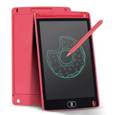 Imagem de Tablet Mágico Lousa Digital Educativo Vermelho Desenha Apaga - TOYS 2U