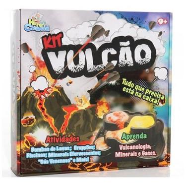 Imagem de Hora Da Ciencia Kit Medio Para Fazer Vulcao - Dican 5098