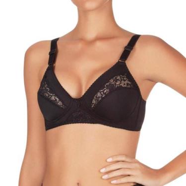Imagem de Sutiã Busto Anatômico Duloren 111203 Com Renda, Preto, 44