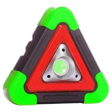 Imagem de Lanterna Sinalizador Solar Emergência Led Recarregável Carro - Idea