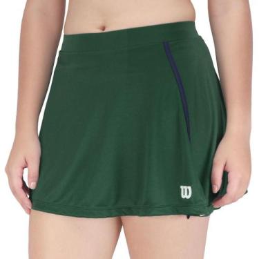 Imagem de Saia Shorts Wilson Tour 6 Verde, GG