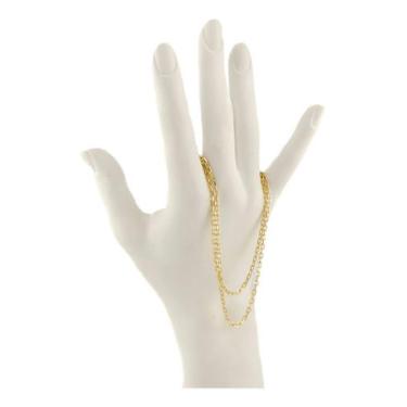 Imagem de Cordão De Ouro 18k Feminino Corrente Cadeado 2.4 70 Cm Colar - JOIE JO