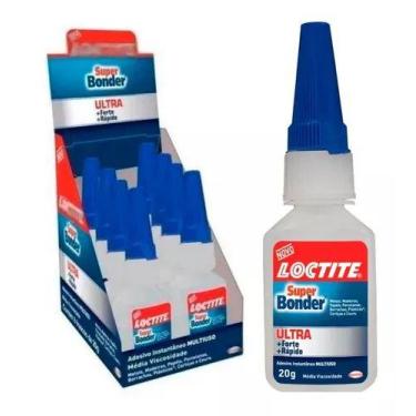 Imagem de Cola Super Bonder Ultra Mais Forte Mais Rápida Loctite 20g