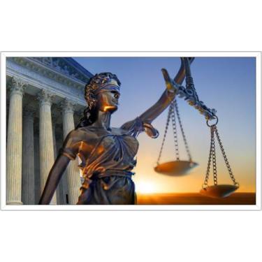 Imagem de Quadro Decorativo Deusa Da Justiça Grande Advocacias Direito Advogado 