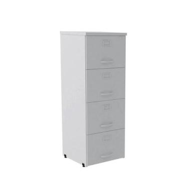 Imagem de Arquivo 04 Gavetas P25 Pandin 1,30 M Cinza Cristal