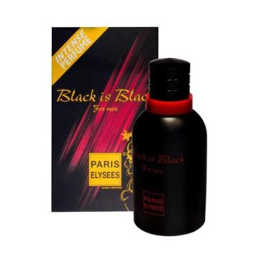Imagem de Black Is Black Paris Elysees Perfume Masculino de 100 Ml
