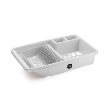 Imagem de Escorredor De Louças Cozinha Pratos E Talheres Plástico Uz - Uz Utilid