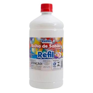 Imagem de Refil Liquido Profissional Maquina De Fazer Bolhas De Sabão - Brasilfl