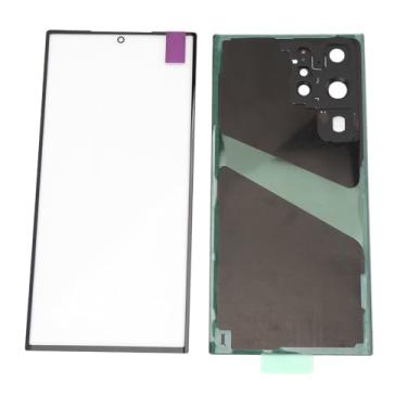 Imagem de Substituição de Vidro da Tela S23 Ultra, Kit de Tela de Vidro Com Lente Externa Frontal do Telefone Com Ferramentas de Reparo da Tampa Traseira de Vidro para S23