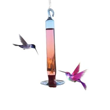 Imagem de Bebedouro De Vidro Fino Disco Para Beija Flor E Pássaros