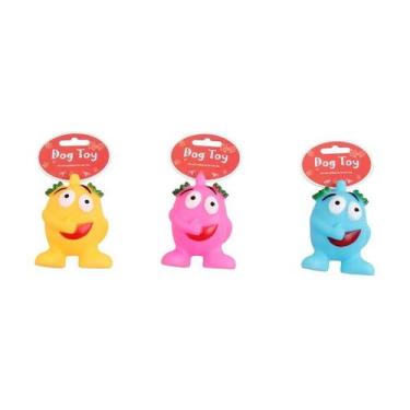 Imagem de Brinquedo Pawspals Vinyl Monster 610 para Cães - Cores Sortidas - Paws