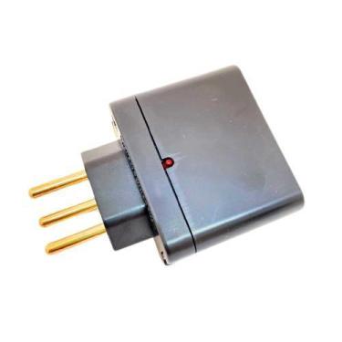 Imagem de Plugue de Tomada Protetor 3 Pinos 20A - QUALITRONIX, QPP04P Preto