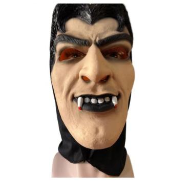 Imagem de Máscara Vampiro sedutor c/ capuz Halloween Festa Fantasia - Blook