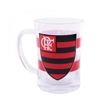 Imagem de Caneca De Vidro Chopp 660ml - Flamengo - Mileno