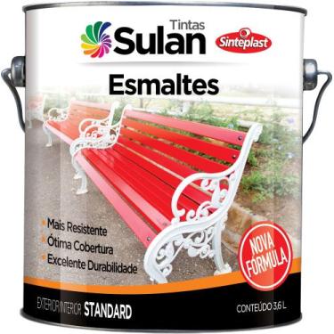Imagem de Esmalte Sintético Sulan Brilhante Branco 3,6L