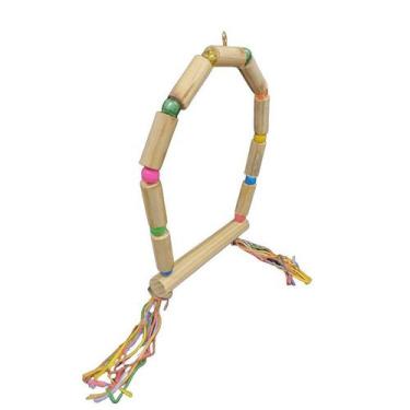Imagem de Balanço para Pássaros Tradicional Pequeno - Pinguim-Artesanatos