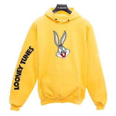 Imagem de Moletom Nextar Pernalonga Baby Blusa Canguru Unissex - SEMPRENALUTA , 