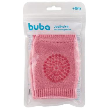 Imagem de Joelheira Antiderrapante para Bebê - Buba, Rosa