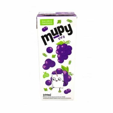 Imagem de Bebida A Base De Soja Mupy Sabor Uva 200ml - Não Transgênico - Agro Ni