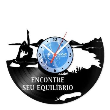 Imagem de Relógio De Parede Disco Vinil Diversos - Equilíbrio - VDI-327 - Modern