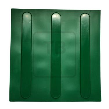 Imagem de Piso Tátil Classic Direcional em PVC 25X25cm - 10 Peças - TB Soluções,