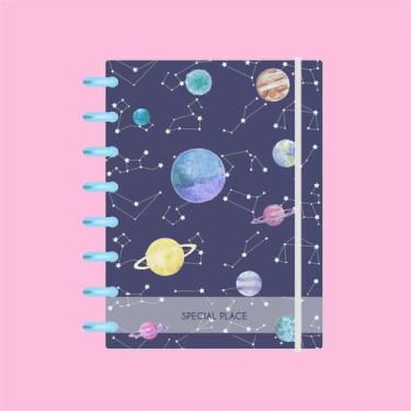 Imagem de Caderno de Disco 10 Matérias Infinito Sistema Inteligente Coleção Spec