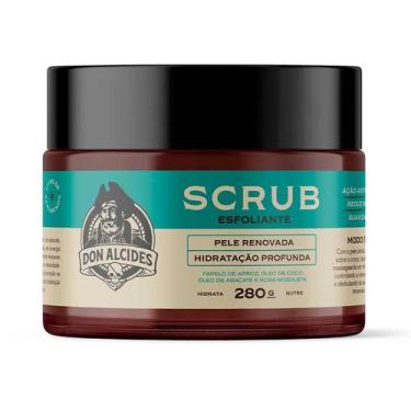 Imagem de Scrub Esfoliante Corporal Masculino Herbal Antioxidante 280g Don Alcid