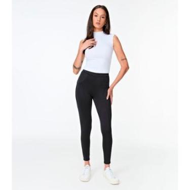 Imagem de Calça Feminina Montaria Neoprene com elastano MMT Preto-Feminino
