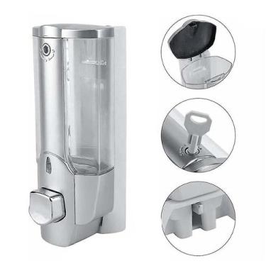 Imagem de Suporte Sabonete Líquido Saboneteira Álcool Gel Sabão - TATUDEBOA