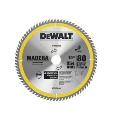 Imagem de Disco De Serra Para Madeira 80 D 254mm 10 Dwa03130 Dewalt