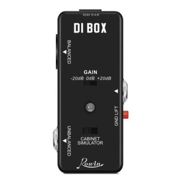 Imagem de Pedal Direct Box Impulse Response Simulador Gabinete Guitarra Baixo - 