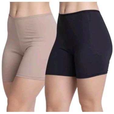 Imagem de Kit 2 shorts anagua,segunda pele,anti assadura,anti atrito - MDJ, G(so