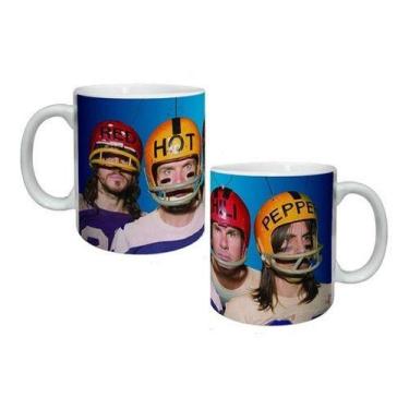 Imagem de Caneca De Bandas Rock Red Hot Chili Peppers Logo Membros - Alabama Sta