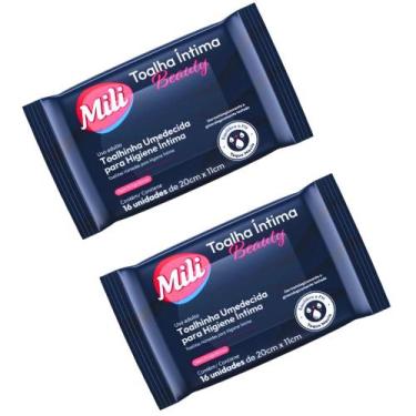 Imagem de Toalha Íntima Beauty - Toalhinha Umedecida p/ Higiene Íntima -  2 paco