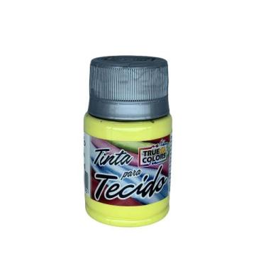 Imagem de Tinta Para Tecido 37ml True Colors, AMARELO LIMÃO