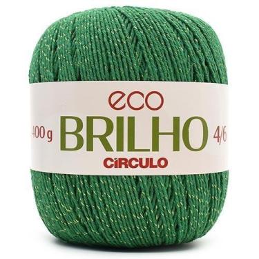 Imagem de Barbante Eco Brilho Circulo - CÍRCULO, 5286 BANDEIRA/OURO