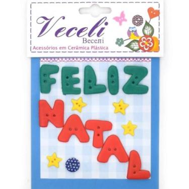 Imagem de Botão Feito a Mão Veceli - Kit Feliz Natal