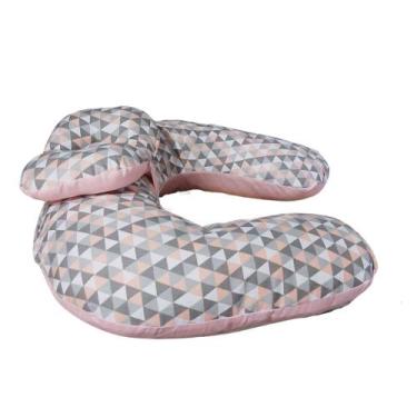 Imagem de Almofada Para Amamentação Bebe Travesseiro Amamentar Apoio - Multiflex