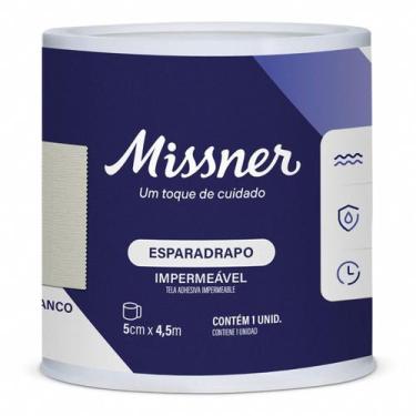 Imagem de Esparadrapo Impermeável 5cm X 4,5m Branco - Missner