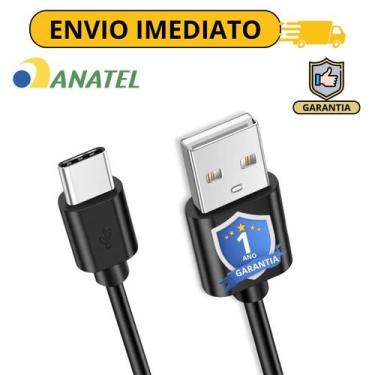Imagem de Cabo USB C Flexível 1m - Moto G6 a G10, Z3 a Z5 - Hrebos