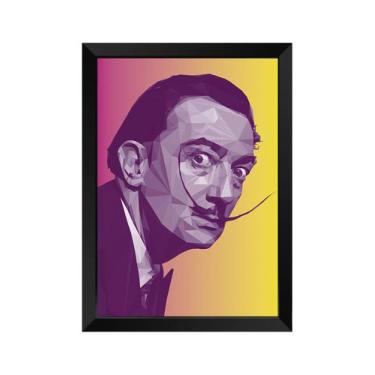 Imagem de Quadro Decorativo Salvador Dali com acrílico A4 - Kolor