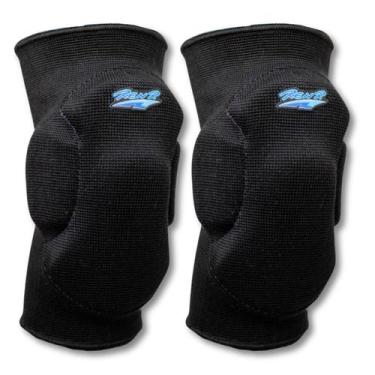 Imagem de Joelheira Vôlei Handebol Futsal Rehr Profissional Unissex, Preto, G