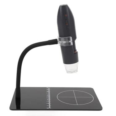 Imagem de Câmera de Inspeção USB Portátil Ampliação 50X-1000X Com Microscópio Digital Sem Fio, 8 Luzes LED, Transmissão Ao, Bateria Recarregável, para, OS X