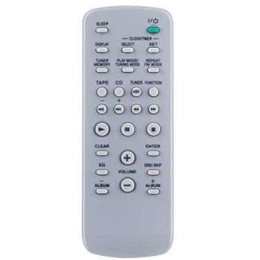 Imagem de Controle remoto de substituição RM-SC3 compatível com sistema estéreo Sony Mini HiFi MHC-GX450 LBT-ZX9 MHC-LX10000 LBT-ZX8 LBT-ZX6 MHC-GX555 MHC-GX9900 MHC-GX355 CMT-CPX22 CMT-HPX7 CMT-NE5 CMT-GPX6