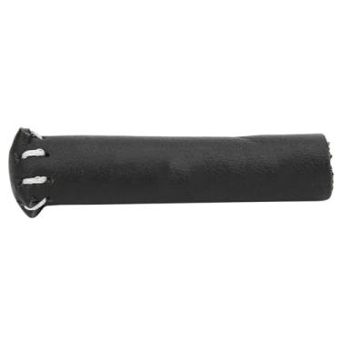 Imagem de Capa de Ponta para Taco de Sinuca, Couro Resistente, Acessório Protetor de Bastão de Bilhar, Preto e Vermelho (Preto)