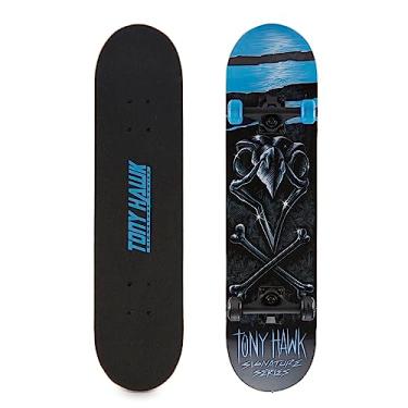 Imagem de Skate Tony Hawk 78,7 cm – Skate Signature Series 1 com caminhões profissionais, fita de aderência completa, rolamentos ABEC 3, ideal para todos os níveis de experiência