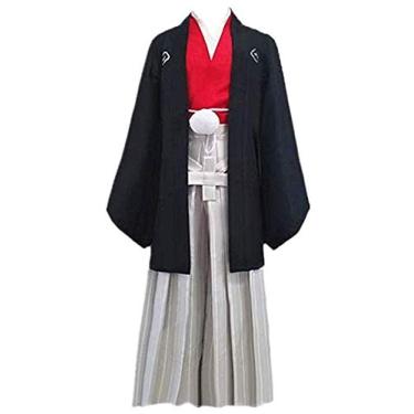 Imagem de Grand Duke My Hero Academia Cosplay Midoriya Izuku Bakugou Katsuki Cosplay Fantasia Quimono Uniforme Fantasia de Halloween, Bakugou Katsuki, Customized