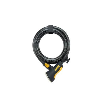 Imagem de Onguard Doberman Key Coil Cable Lock (preto, 185 cm x 12 mm)